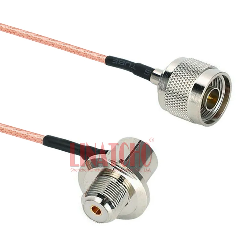 5 Meters RG316 50ohm Low Loss Coaxial Cable for Mobile Radio FT-7800 FT-7900 Antenna N Male to UHF SO239