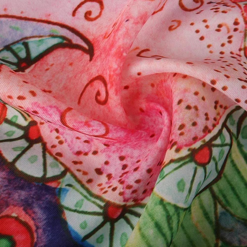 Красочные цветы птицы занавески для душа набор с 12 крючками Аксессуары ванной