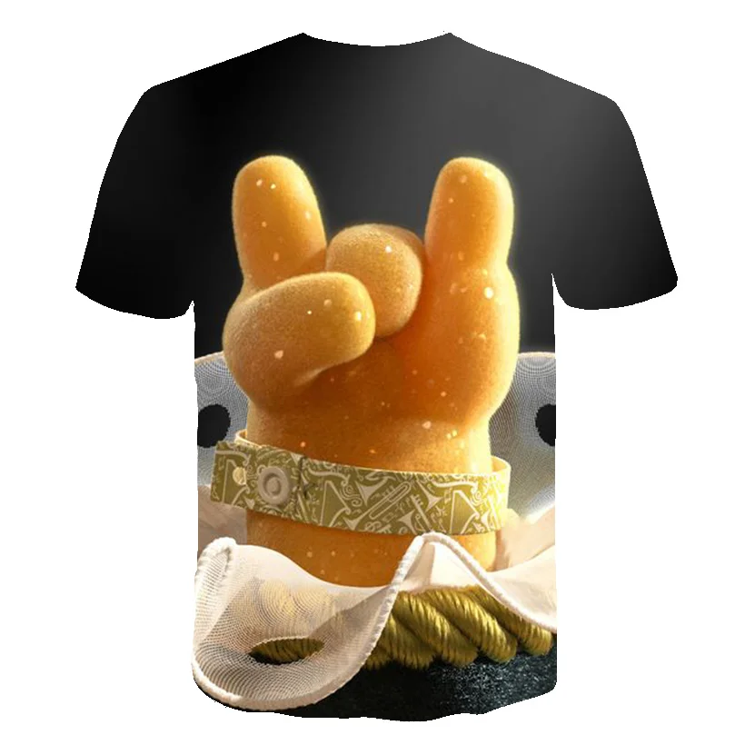 

Summer Anime Kids T-shirt Boy Cartoon Magic T-shirt Girl Elf Pattern Short Sleeve Family Parent-child Summer Clothes