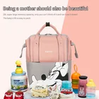 Disney новый водонепроницаемый рюкзак для подгузников с Минни, сумка для путешествий на открытом воздухе, сумка для подгузников большой вместимости, многофункциональная сумка для мамы и ребенка