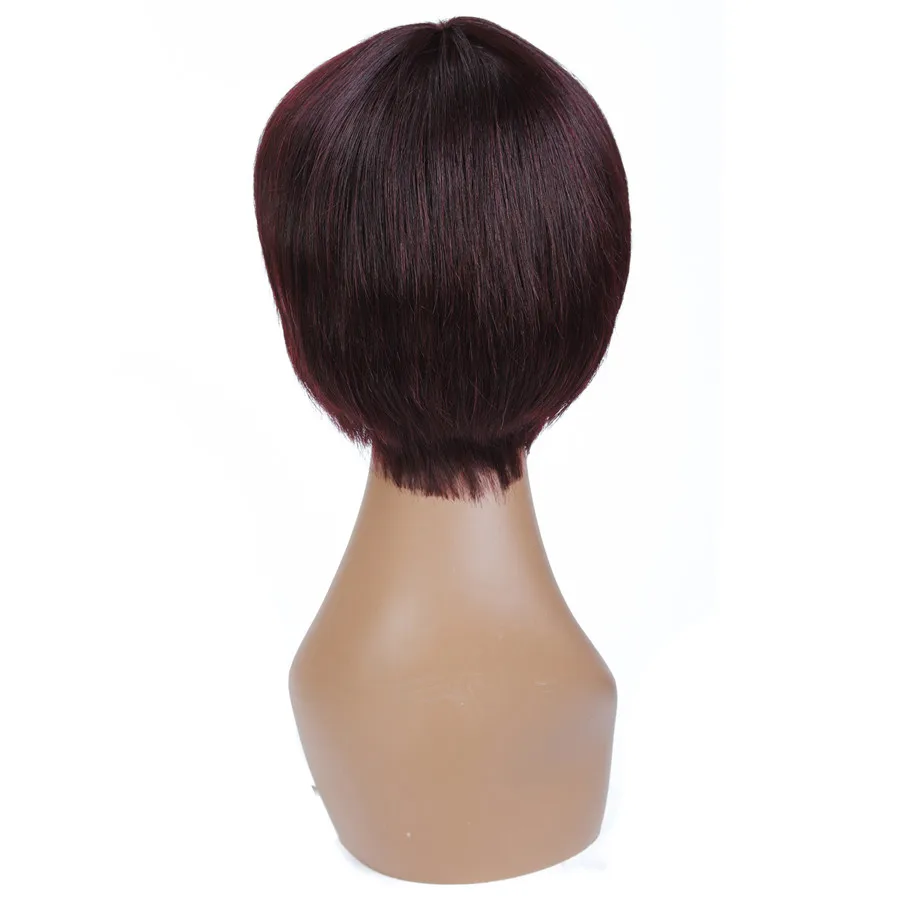 Alidoremi ir человеческие волосы парики для чернокожих женщин малазийские прямые Реми