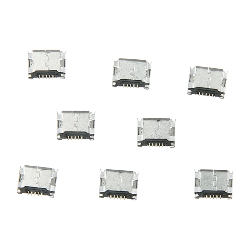 20 шт./лот 5 контактный разъем SMT Micro USB Type B гнездовой SMD DIP|connector usb|connector smtconnector smd | - Фото №1