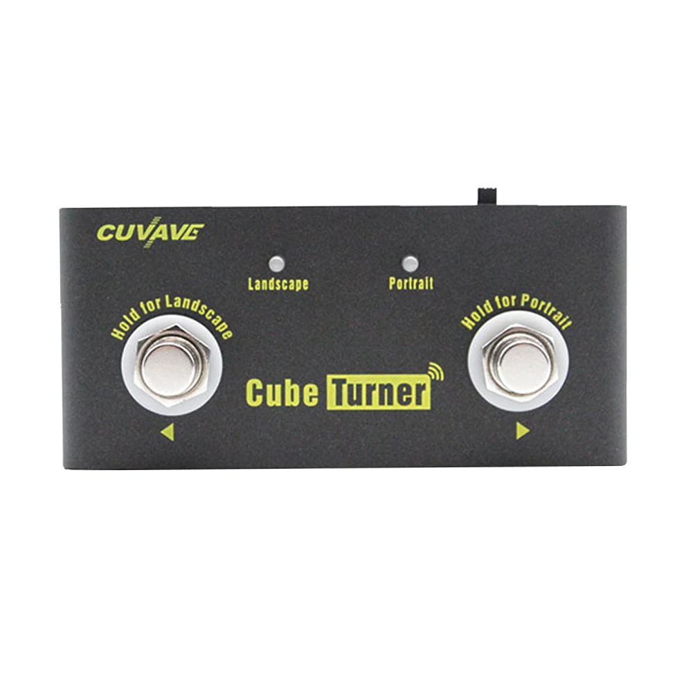 

CUVAVE Wireless Page Turner Page Pedal Compatible with iPad iPhone Android Looper Connection Guitar Accessories