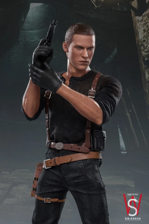 

In Stock SWTOYS FS030 1/6 Scale Collectible Mercenary Muller Male Full Set Action Figure Accessory Model for Fans Holiday Gifts