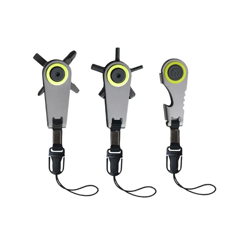 

Christmas Gift Multi-function Screwdriver LED Flashlight Hand Tool EDC Mini Combination Screwdrivers Camping