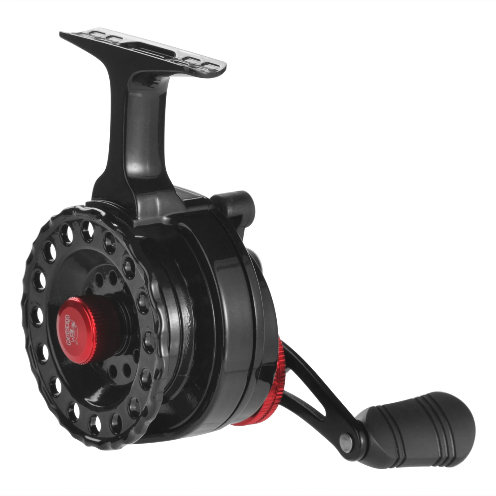 

lizard Reels F65G Fly Fishing Reel Wheel with High Foot Smooth Plastic Fishing Reels for Ice Fishing Flies Raft Fish Raft Reel