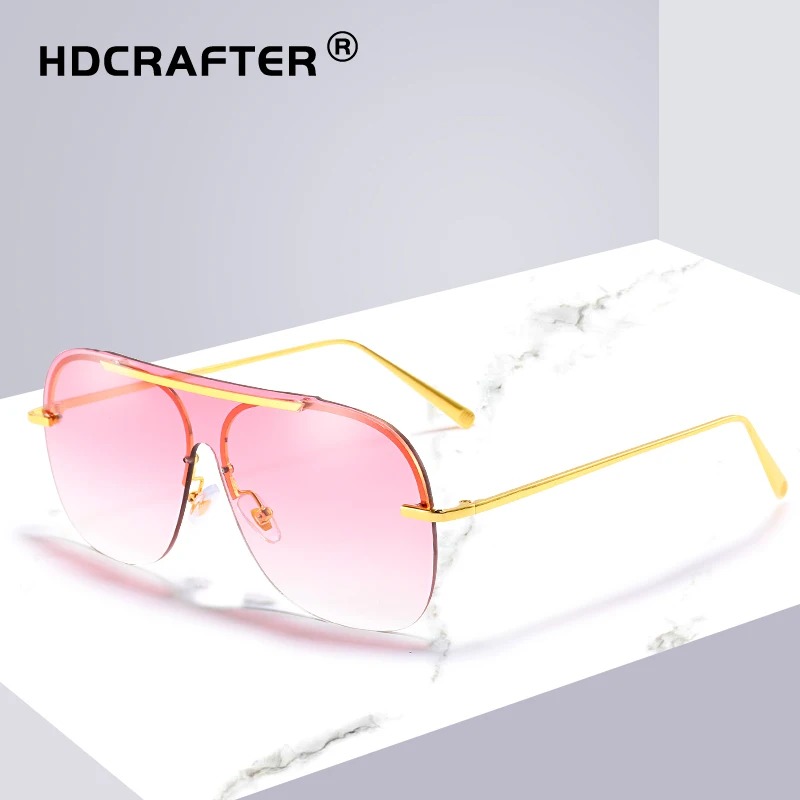 Модные синие розовые авиационные Солнцезащитные очки женские мужские Оттенки