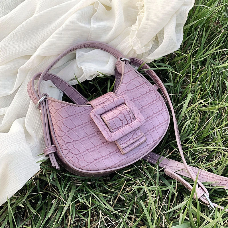 Модная сумка мессенджер из искусственной кожи с каменным узором женская через