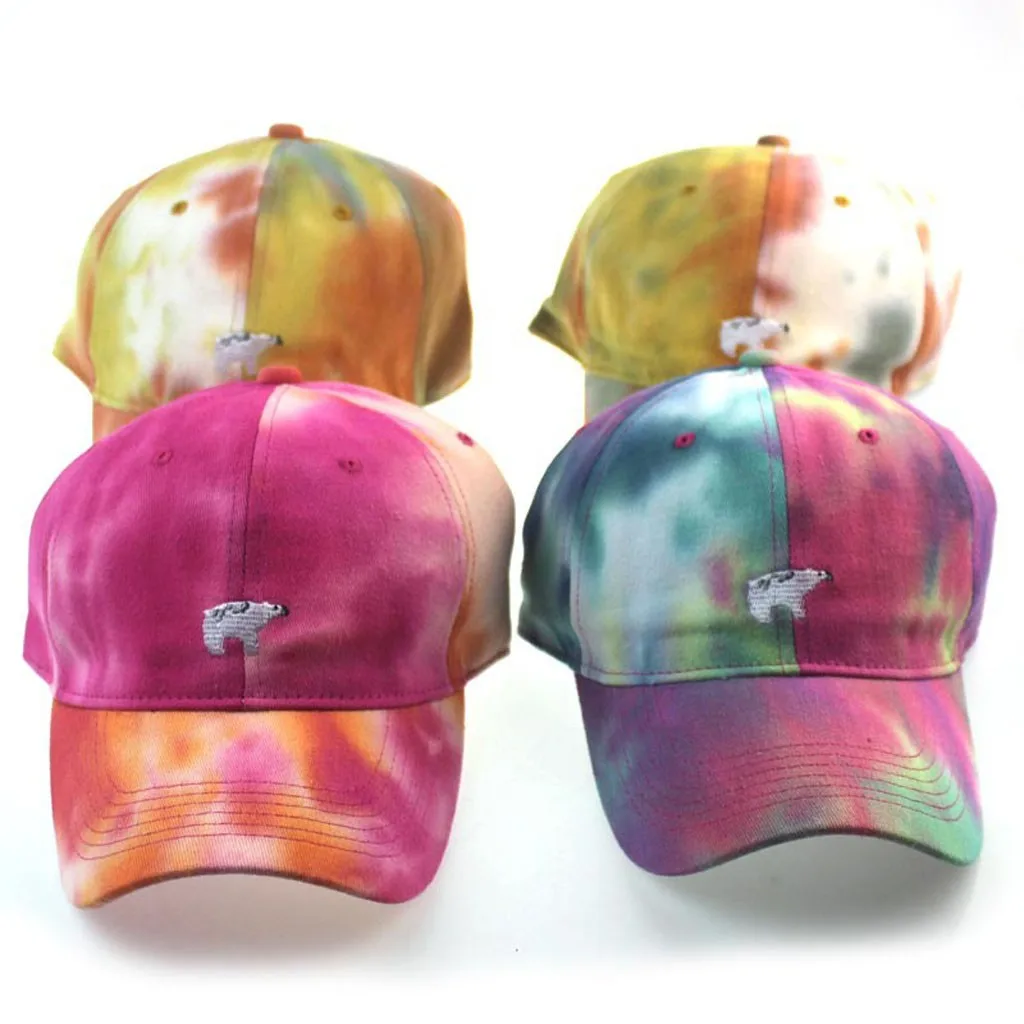 Бейсболка в стиле хип-хоп с вышитым принтом белого медведя регулируемая модная