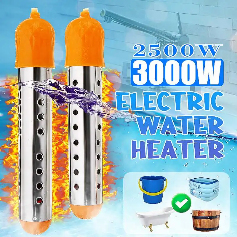 

Домашний электрический мини-нагреватель для воды, 2500/3000 Вт
