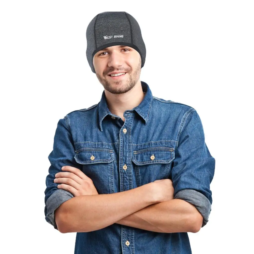 Дышащая Лыжная Кепка с черепом универсальная зимняя теплая шапка для шлема