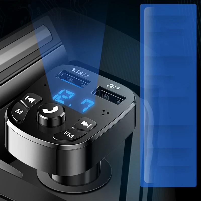 

Car MP3 Player Car FM Launch Car Hands-Free Car Phone Music U Disk Player Navigation Player Multi-function Charger