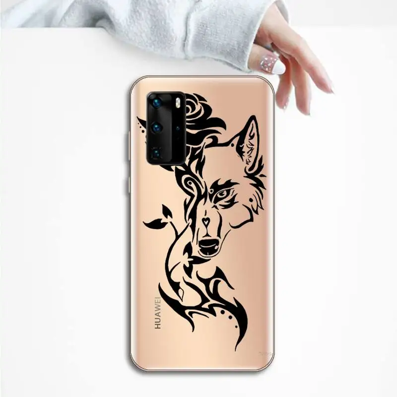 

Teen Wolf Stilinski 24 Cute Phone Case Transparent for huawei honor P 40 30 20 lite Pro 10 i 8 9 x p smart 2019