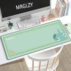 Милый коврик для мыши с принтом из мультфильма Comtuper, защитный коврик для настольного компьютера с зеленым глазом, большой коврик для мыши, игровые аксессуары, Игровая клавиатура для ноутбука MausMat
