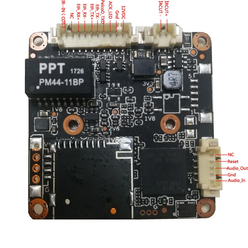 5MP низкой освещенности HD модуль камеры для системы Hisilicon 3516EV300 IMX335 IP камера модуль поддержка двухстороннего аудио
