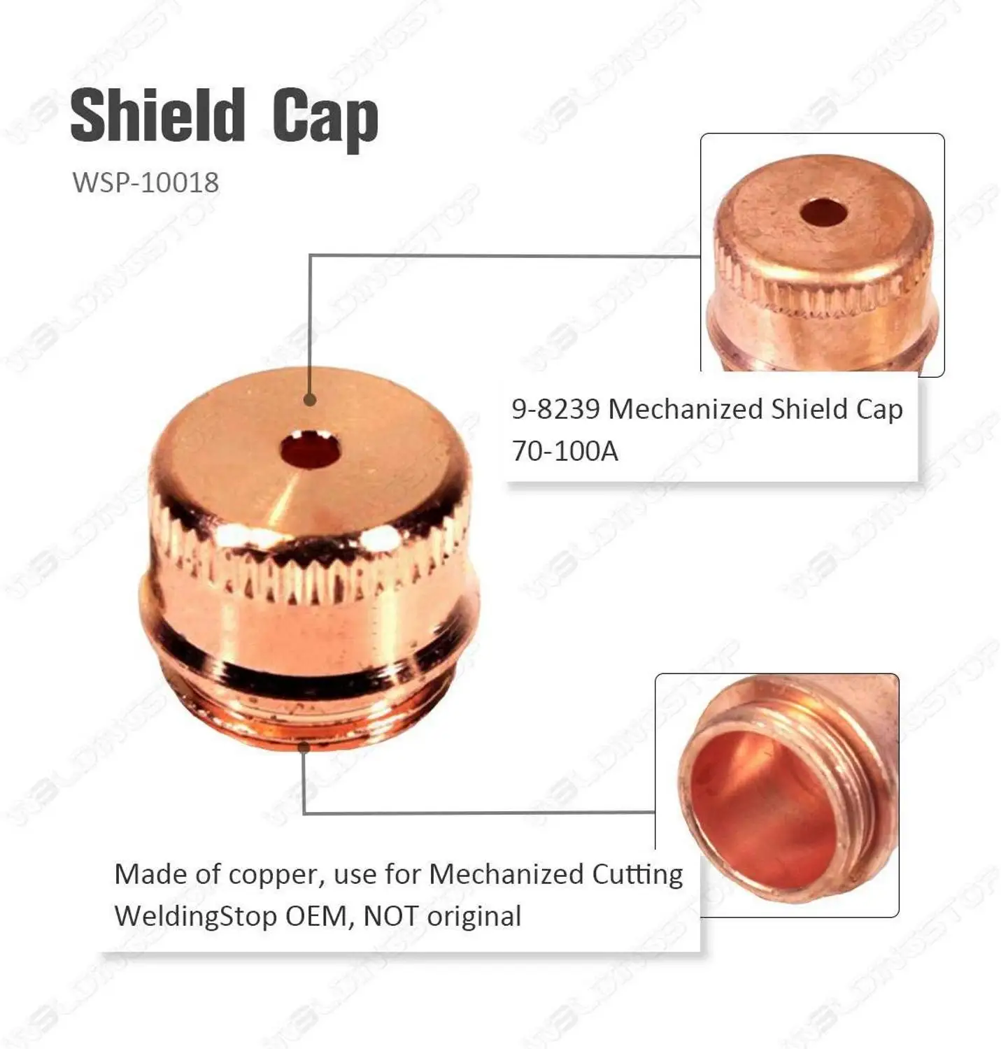 Фонарь для плазменной резки 9-8239 Тепловая Динамика SL 60 SL100 расходные материалы