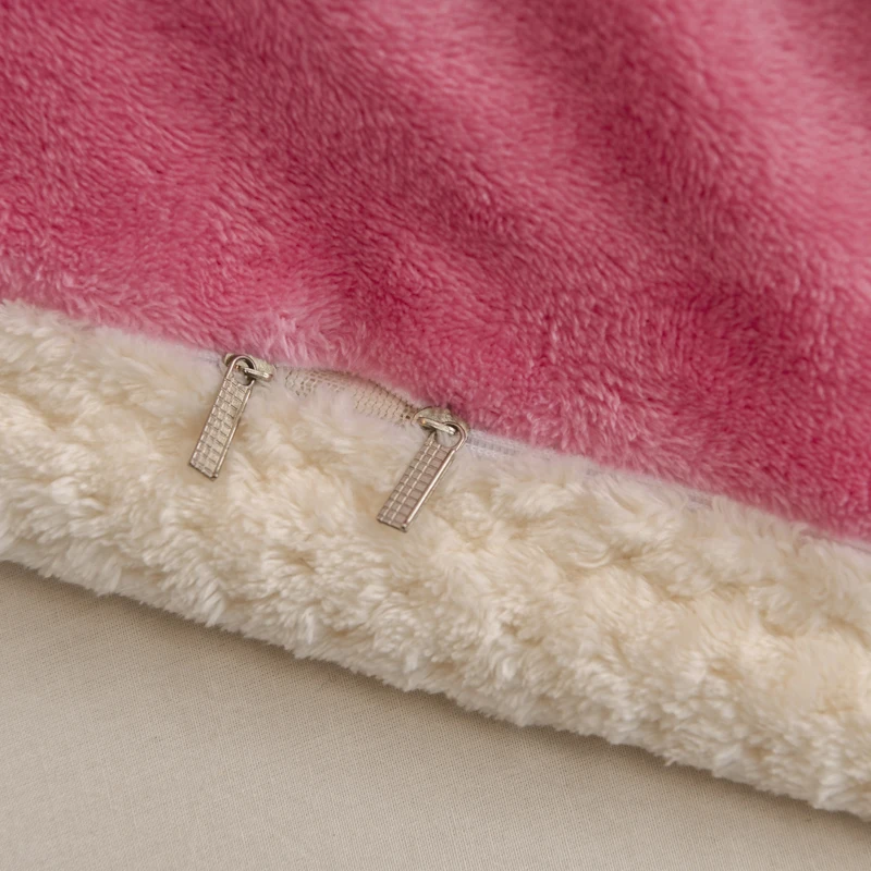 1 шт. Одноцветный фланелевый пододеяльник зимний Твин Полный Королевский размер