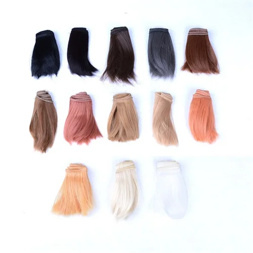 

Fashion Synthetic Wavy Curl Curly Hair For Doll Wigs Extensions 1/3 1/4 1/6 BJD 15cm*100cm DIY High-temperature Wire Wig