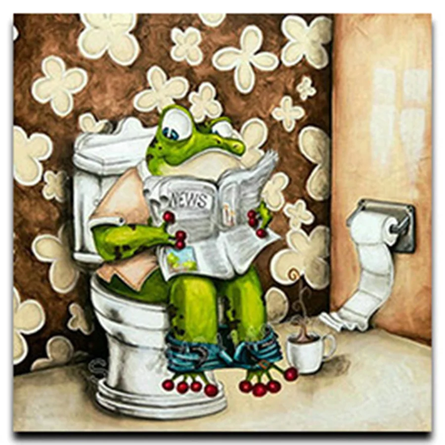 

5D DIY Diamond Painting animal Frog Colors Full Square&Round Diamond embroidery Cross stitch home decor Diamond mosaic paint