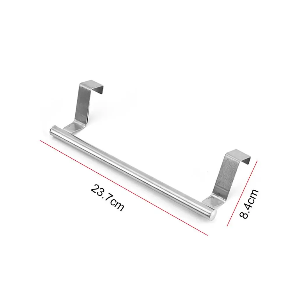 Держатель для полотенец над дверью кухонного шкафа ванной комнаты вешалка