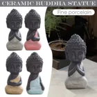Керамическая статуя Будды, маленькая статуя Будды, украшение дзен, медитация, искусственное ландшафтное садовое бонсай