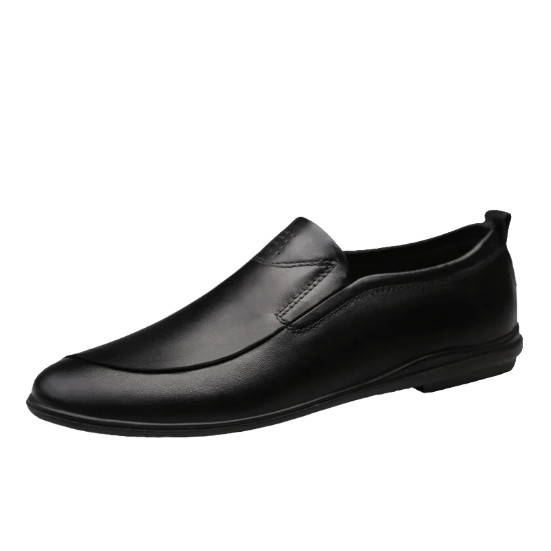 

Men Original Loafers Soft High Quality Spring Autumn Genuine Leather Flats Driving Shoes Fashion Genuine Leather Loafers