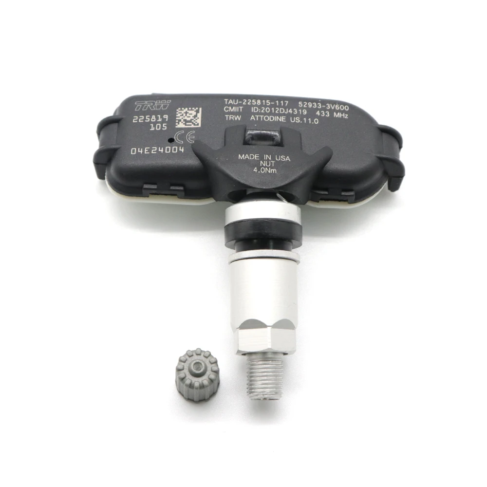 TPMS Датчик давления в шинах 52933-3V600 для Hyundai Grandeur [HG] I40 [VF] Azera Kia Rio [UB] 433 МГц 2011-2021 |