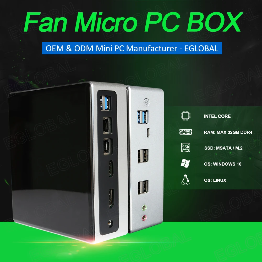 

Newest 8th Gen Gaming computer Core I3 7020U/I5 8250U/I7 8550U 32GB DDR4 M.2 NVME SSD Windows 10pro mini Nuc pc tablet pc