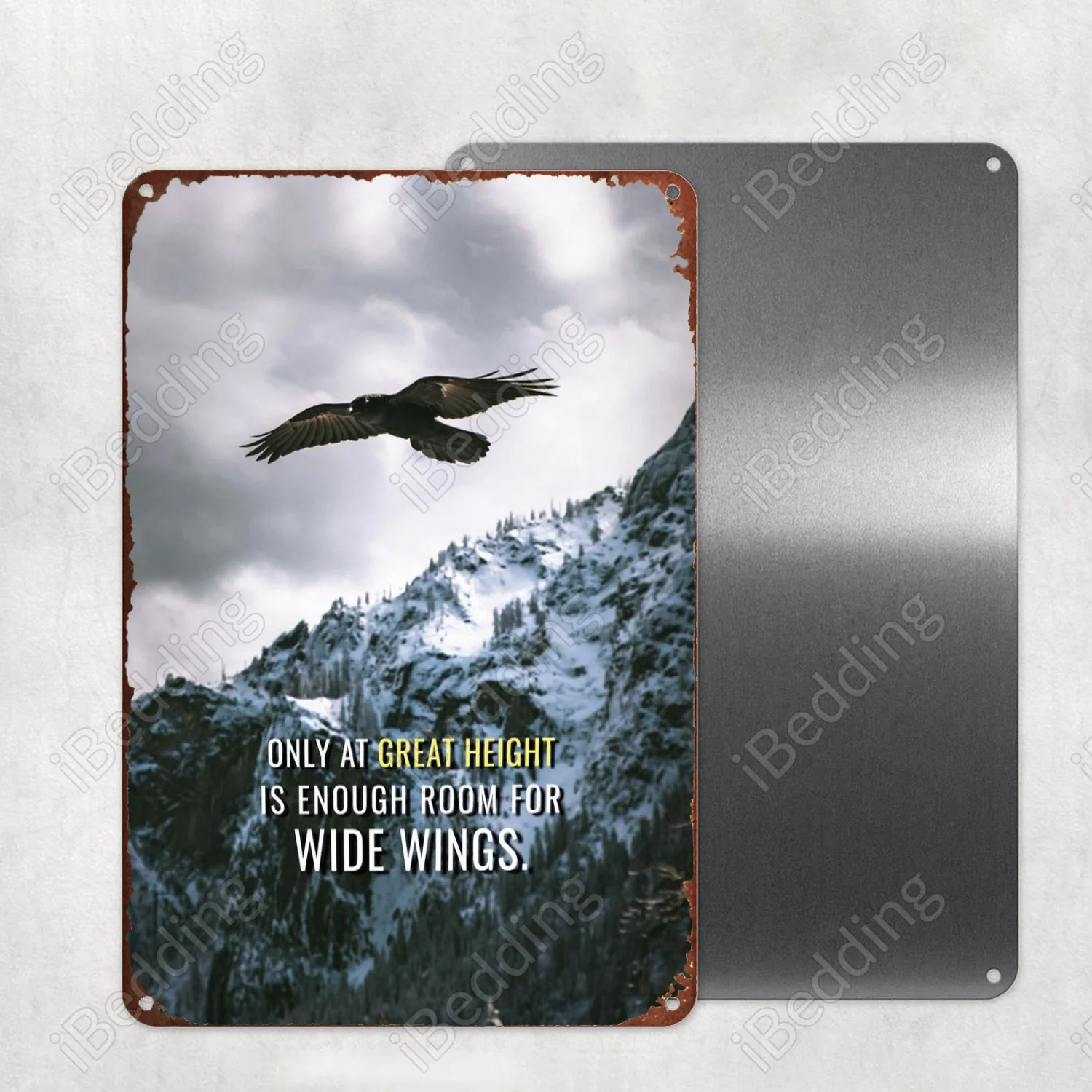 

Великолепное оформление стен из искусственного металла для бара, паба, клуба, железная живопись, декоративная пластина 20x30 см