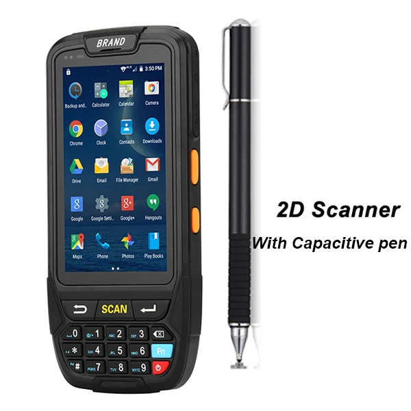 ISSYZONEPOS 4G Портативный КПК Android 7,0 POS терминал сенсорный экран 2D сканер штрих-кода беспроводной Wi-Fi Bluetooth gps считыватель штрих-кодов - Цвет: 2D Scanner