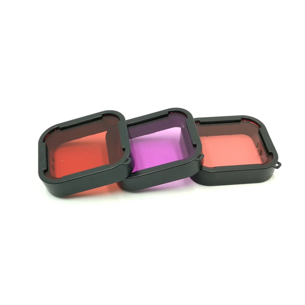 3 шт./упаковка фильтры для подводного плавания GoPro HERO 5 6 7|Фотофильтры объективов| |