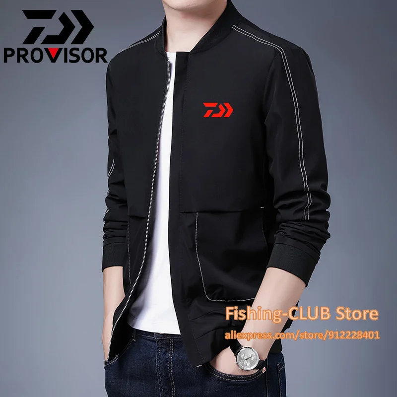 Осень 2022 Куртка для рыбалки тонкая Мужская дышащая рубашка быстросохнущее