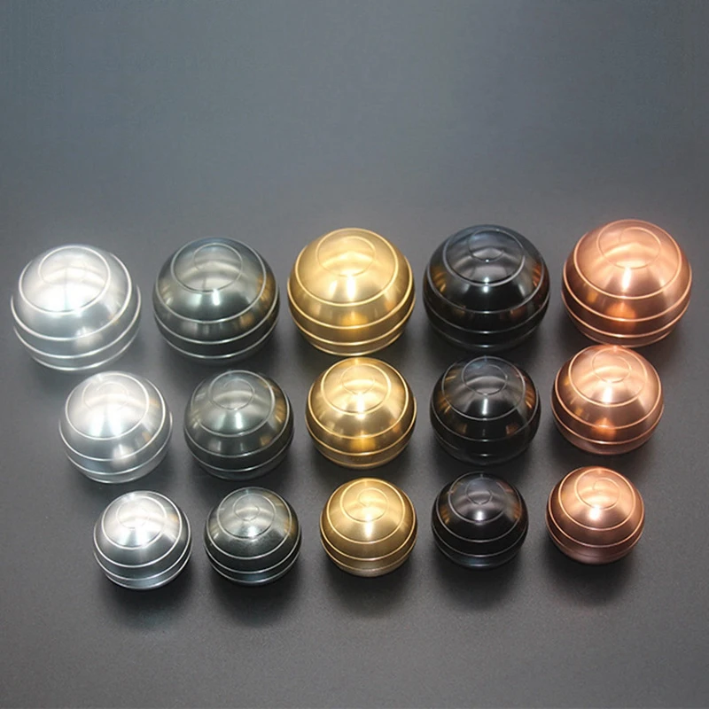 Офисный декомпрессионный гаджет металлический кинетический Спиннер шар для