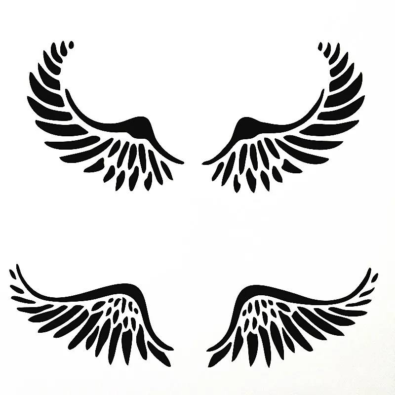 DIY живопись А4 Размер Крылья Ангела шаблон наслоения трафареты для стены мебель