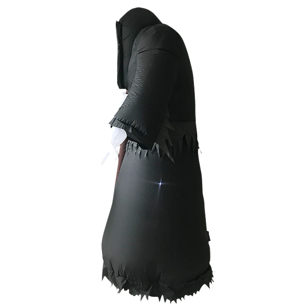 

Halloween Inflatables Grim Reaper Inflatable Sickle Reaper Blow Up Outdoor Toys Halloween Decorations with Built-in LED Lights
