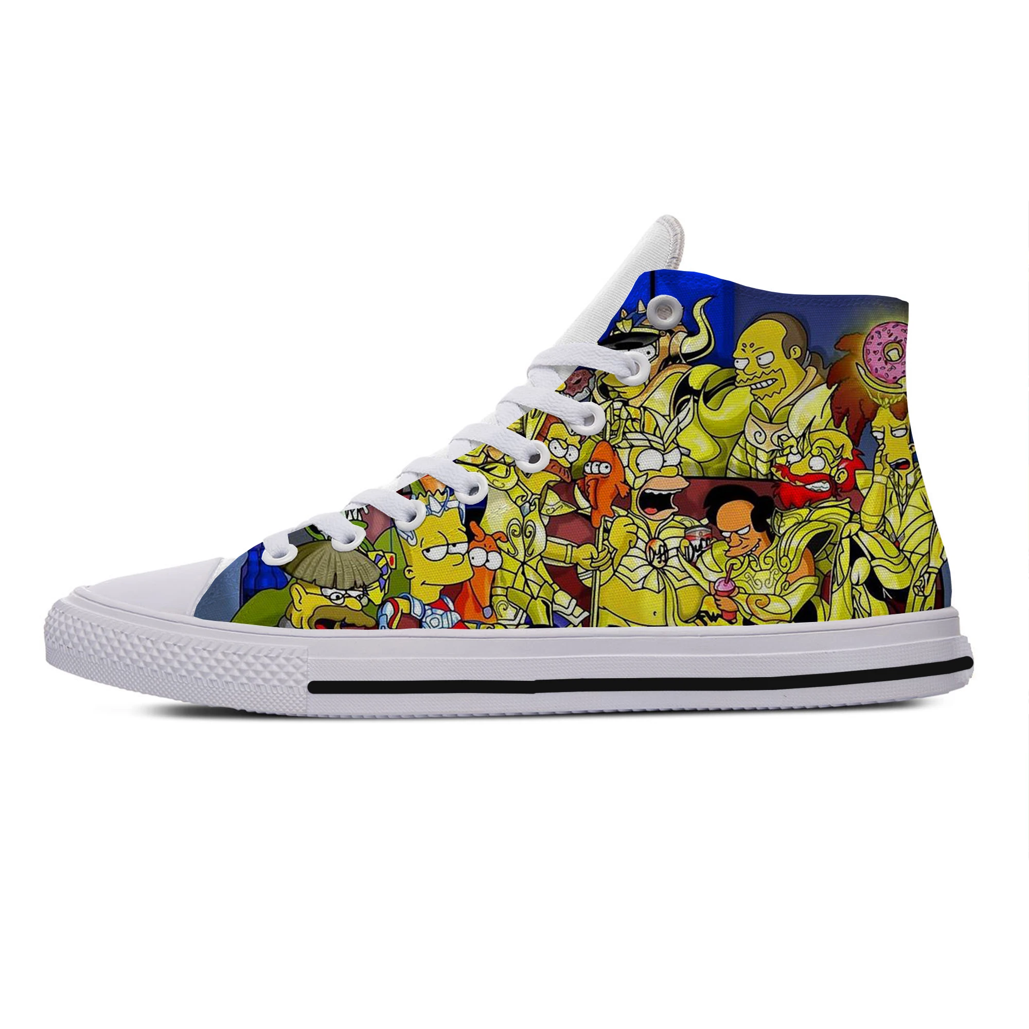 Simpson Snoo py и другая анимационная обувь для отдыха легкая модная парусиновая