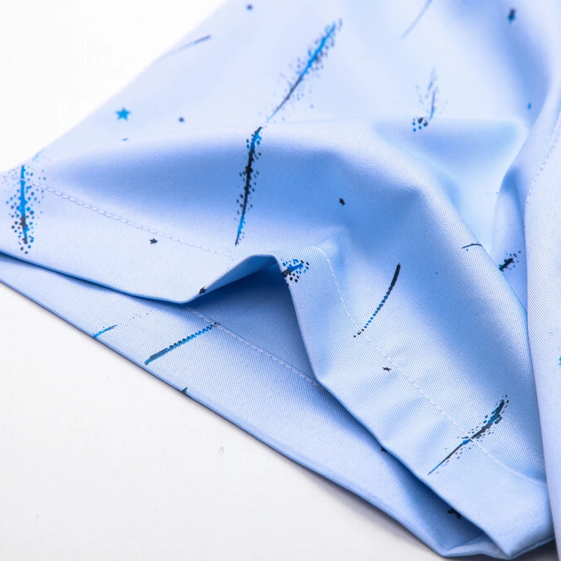 2021 Мужская рубашка с коротким рукавом Social Meteor повседневная приталенная Летняя