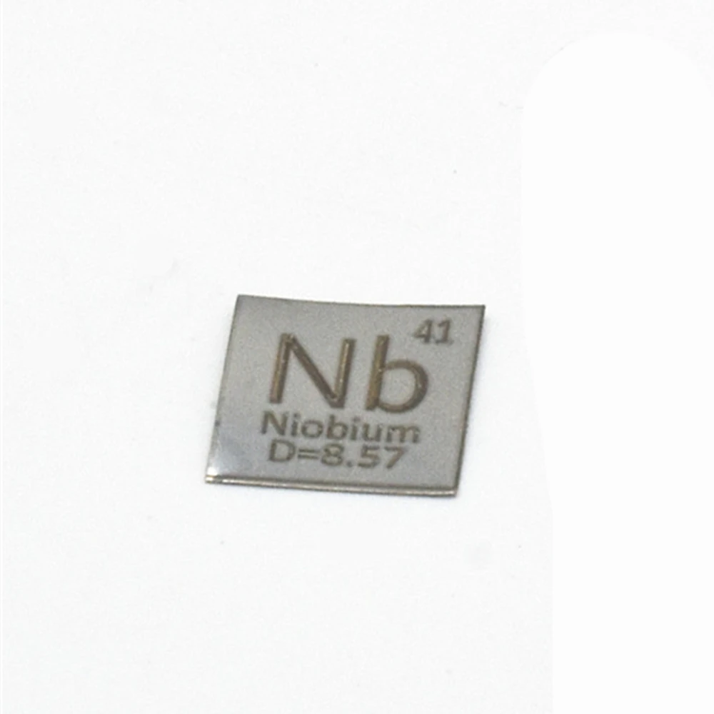 Niobium Nb лист высокой чистоты 99.95% 3N5 резной элемент металла простое вещество для