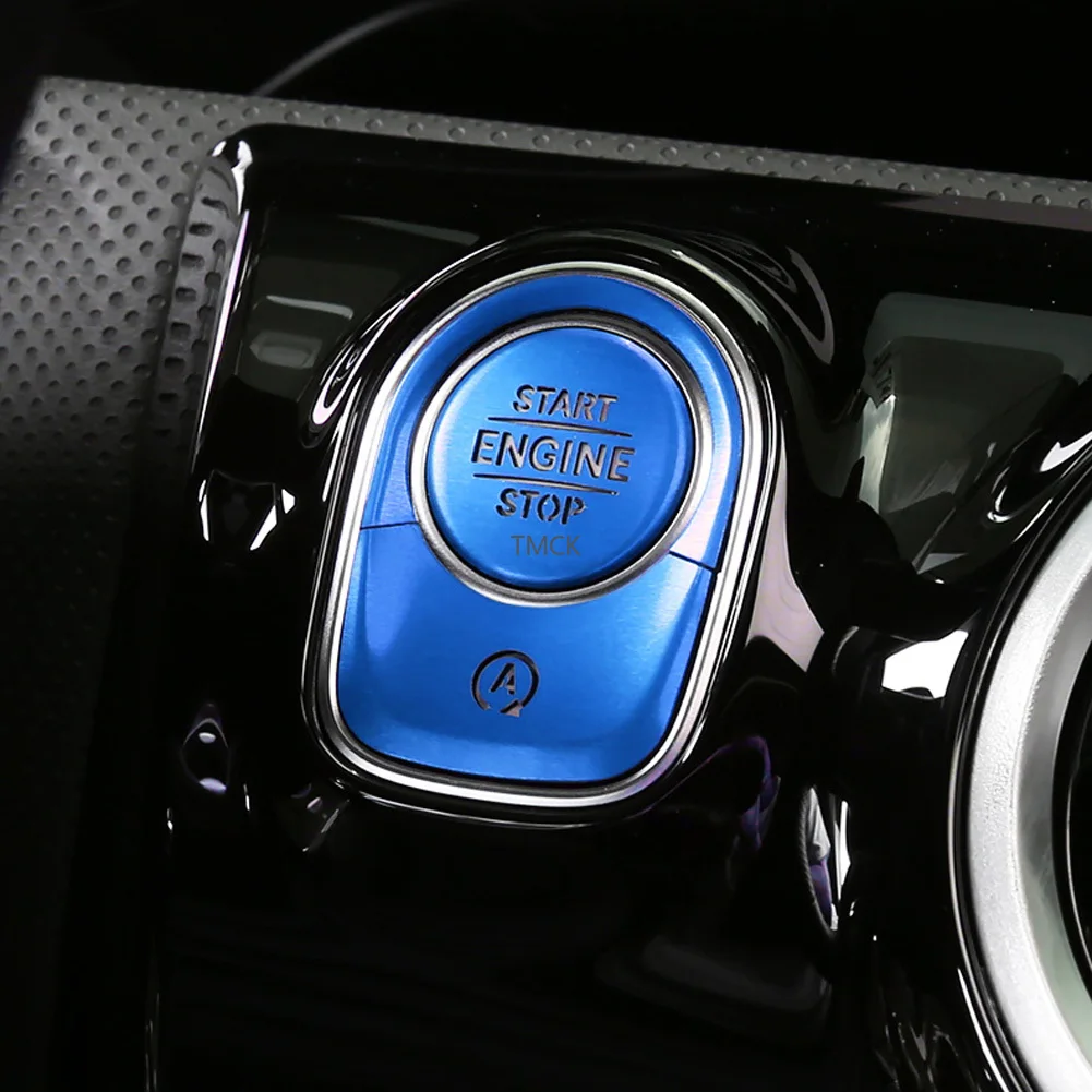 Для Mercedes Benz CLA Class C118 CLA250 220d B W247 B200 2019 2020 кнопки запуска и остановки двигателя