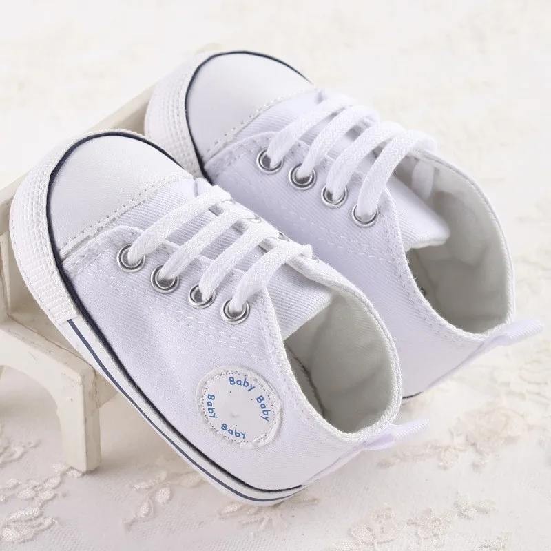 Кроссовки для новорожденных мягкая нескользящая обувь первых шагов мальчиков и