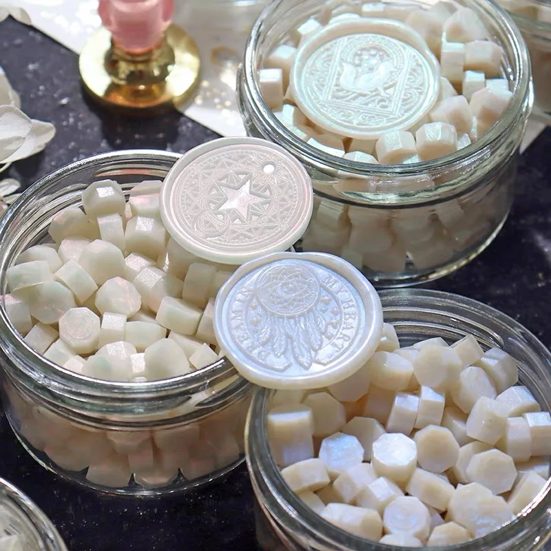 

180 шт./кор. жемчужные блестящие восковые бусины для печати воска, подходит для свадебных приглашений, конвертов