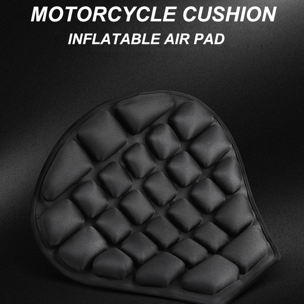 

Motorcycle Seat Cushion Comfortable Inflatable Air Cushion Sunscreen Mat Breathable Waterproof Motorcycle Motorbike Seat