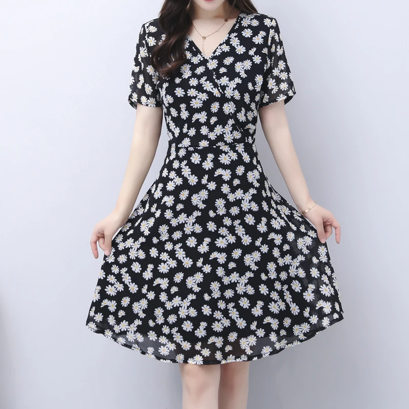 Женское платье большого размера летнее 2021 Новый Повседневный свитер с