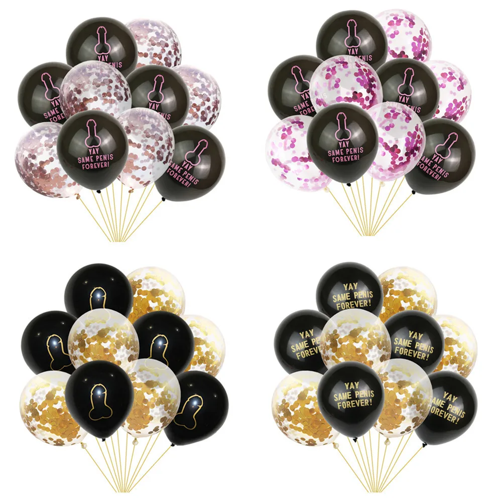 10 шт. девичник вечерние украшения курица Декор ура же пенис навсегда шары команды