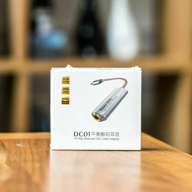 Портативный усилитель для наушников адаптер iBasso DC01 DC02 USB DAC Android ПК планшетов 2 5 мм