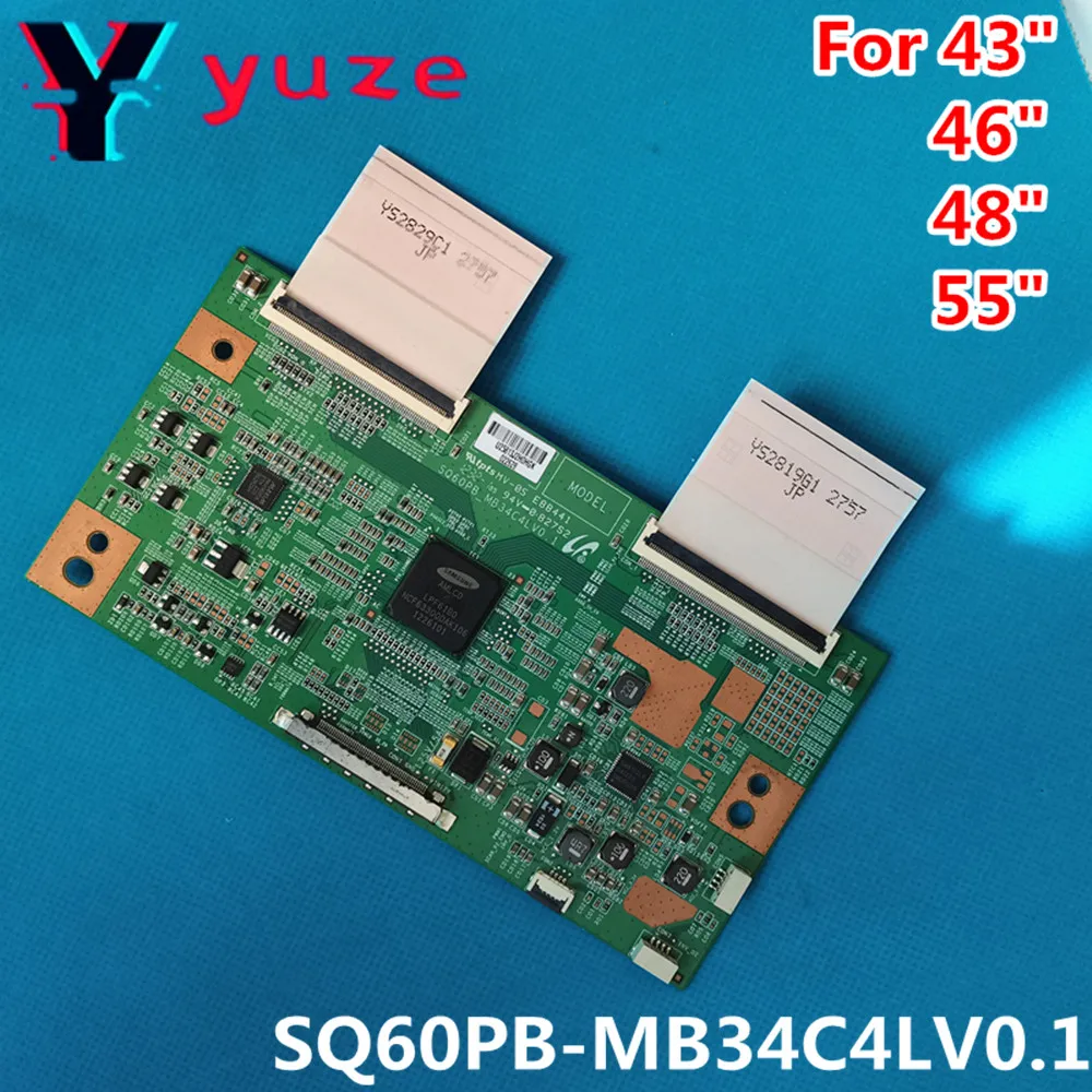 

Logic Board SQ60PB-MB34C4LV0.1 For L46U4010ZJE LE48W806 LJ94-25813J 43 46 48 55 inch T-CON LVDS Board SQ60PB MB34C4LV0.1