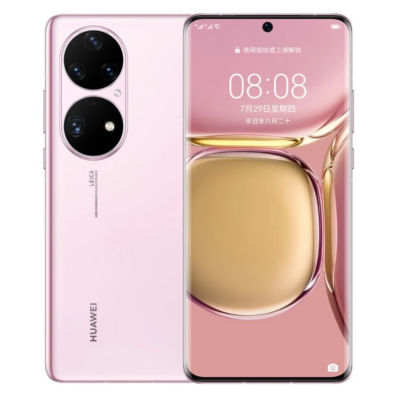 Оригинальная версия CN смартфон HUAWEI P50 Pro 4G телефон 6 дюйма изогнутый экран OLED 8 ГБ +