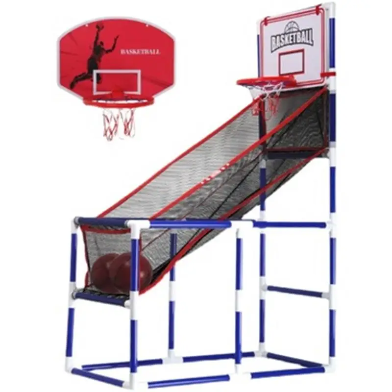 

Indoo14CM Basketball X2 Board Leisure Parent-child Sports Ball Boy Toy Household Basketball Stand Free To Pick Up The Ball