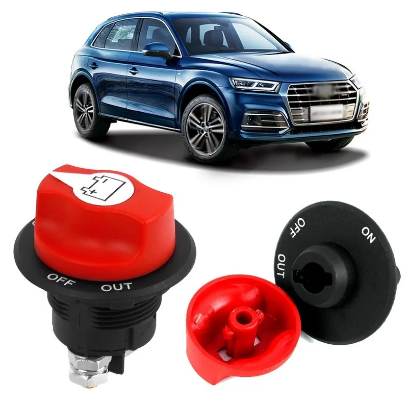 Car Battery Switch 100A Safe Power Cut Off Isolator Rotary Disconnect for Motorcycle Boat Truck RV Auto Accessories | Автомобили и