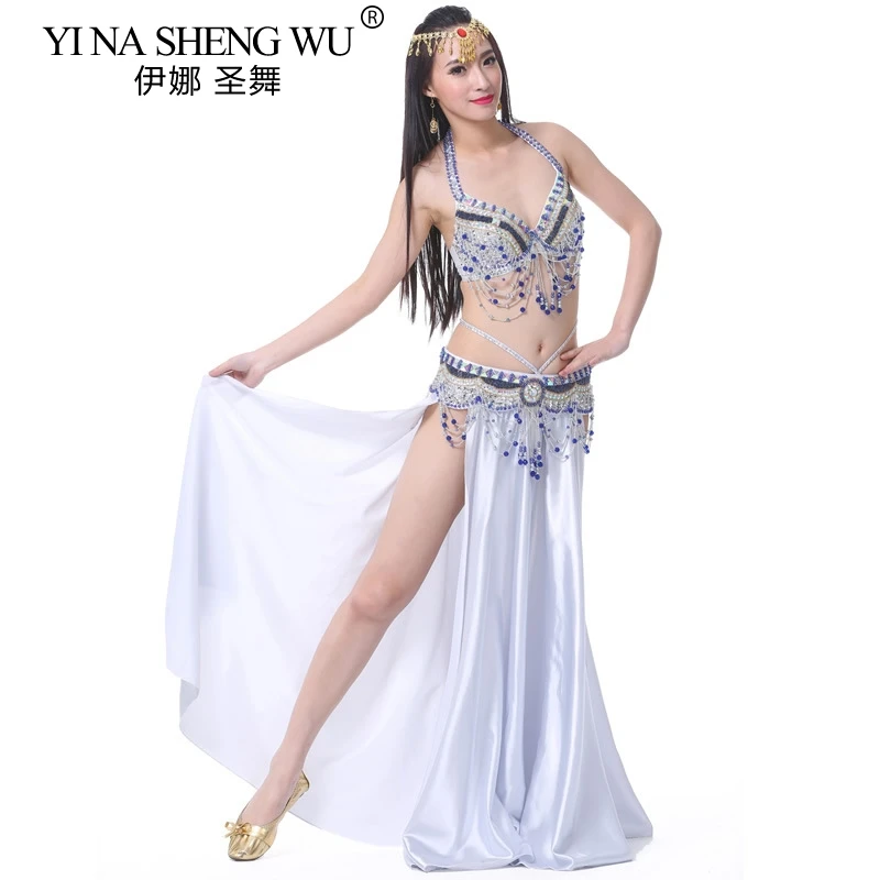 Женский костюм для танца живота восточных танцев комплект из бюстгальтера ремня